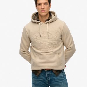 Embossed Graphic Hoodie