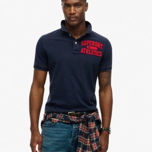 Vintage Athletic Polo Shirt