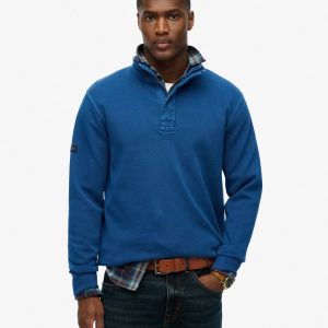 Cotton Classic Pique Half Zip Jumper