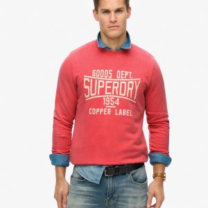 Vintage Wash Relaxed Crew Sweatshirt