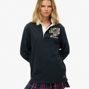 Oversized Athletic Rugby Top