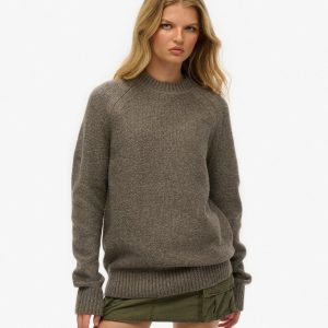 Oversized Chunky Raglan Jumper