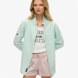 Oversized Studios Linen Button Down Shirt