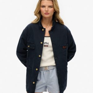 Oversized Surplus Four Pocket Chore Jacket