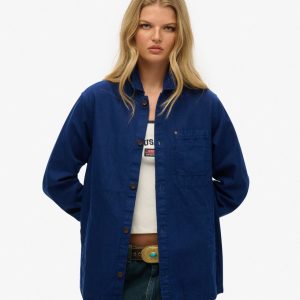 The Merchant Store - Oversized Linen Overshirt