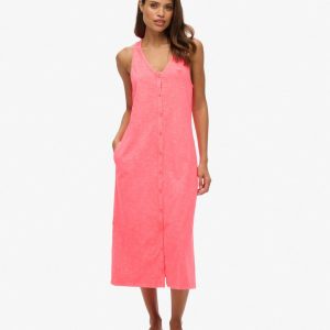 Beach Jersey Midi Dress