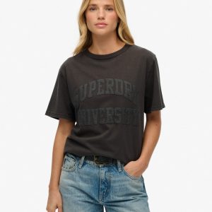 Athletic Tonal Oversized T-Shirt