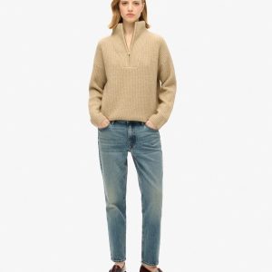 Organic Cotton Mid Rise Slim Jeans