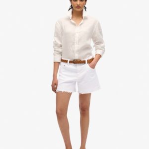 Mid Rise Cut Off Shorts