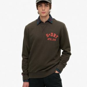 Athletic Printed Sweatshirt