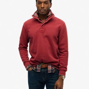 Cotton Classic Pique Half Zip Jumper