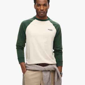 Essential Logo Baseball Long Sleeve Top