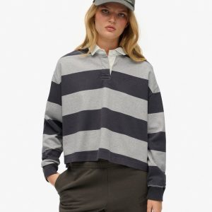 Athletic Essentials Stripe Rugby Top