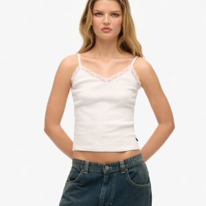 Essential Lace Trim Cami Top