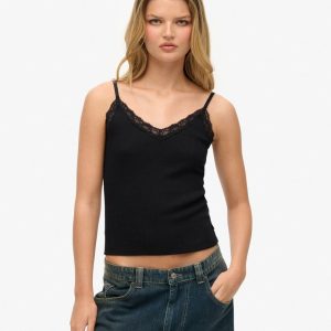 Essential Lace Trim Cami Top