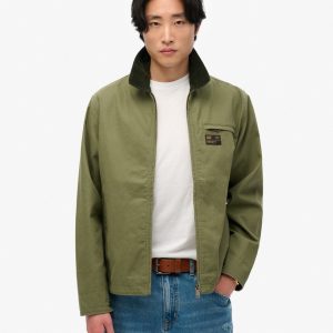 Cord Collar Barn Jacket