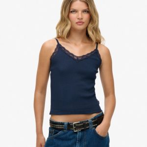 Essential Lace Trim Cami Top