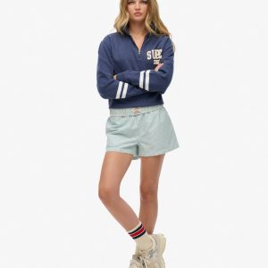 Organic Cotton Stripe Elasticated Shorts