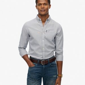 Essentials Long Sleeve Oxford Shirt