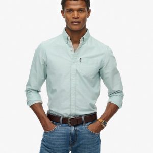 Essentials Long Sleeve Oxford Shirt