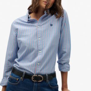Slim Oxford Button Down Long Sleeve Shirt