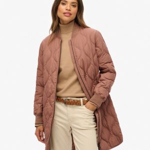 Longline Quilted Liner Jacket