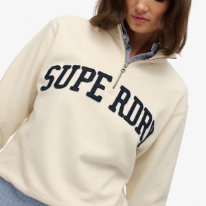 Athletic Essentials Applique Half Zip Sweatshirt