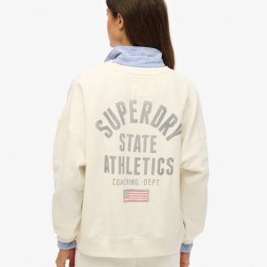 Athletic Essentials Printed Crew Sweatshirt