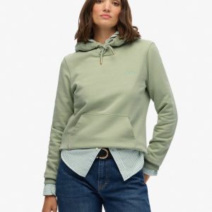 Essential Logo Embroidered Hoodie