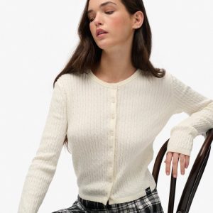 Micro Cable Cardigan