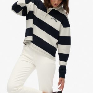 Athletic Essentials Stripe Rugby Top
