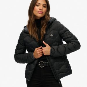 Hooded Fuji Lite Wave Padded Jacket