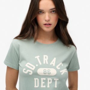 Athletic Graphic Fitted T-Shirt
