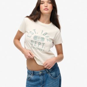 Athletic Graphic Fitted T-Shirt