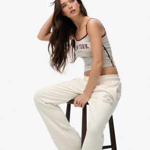 Athletic Print Flare Joggers