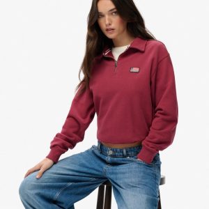 Athletic Collared Half Zip Jumper