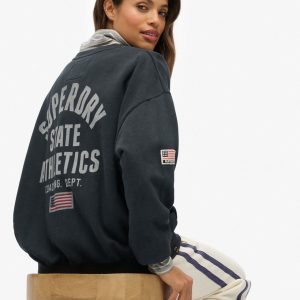 Athletic Essentials Printed Crew Sweatshirt
