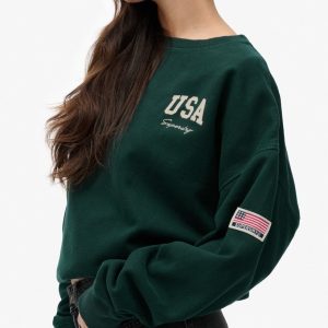 Athletic Essentials Relaxed Crew Sweatshirt
