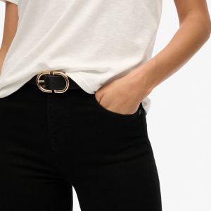 Organic Cotton High Rise Flare Jeans