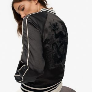 Suikajan Embroidered Bomber