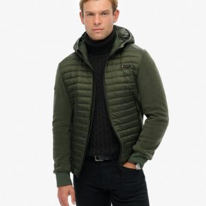 Hooded Storm Fleece Hybrid Jacket