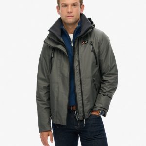 Hooded Mountain Windbreaker Jacket