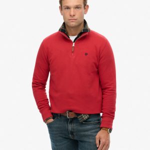 Preppy Half Zip Jumper