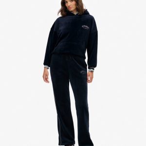 Country Club Velour Straight Joggers