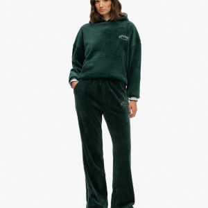 Country Club Velour Straight Joggers