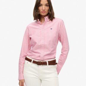 Slim Oxford Button Down Long Sleeve Shirt