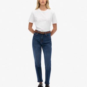 Organic Cotton High Rise Mom Jeans
