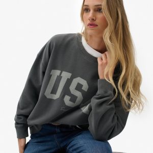 Athletic Essentials Relaxed Crew Sweatshirt