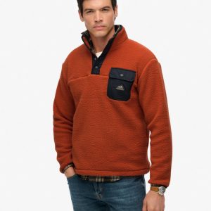 Fuji Fleece Half Popper Jumper