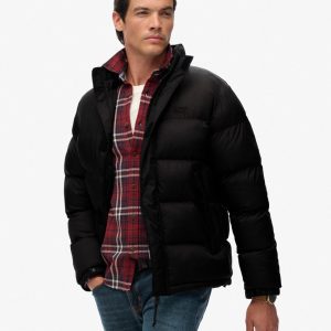 Non Hooded Tech Padded Jacket